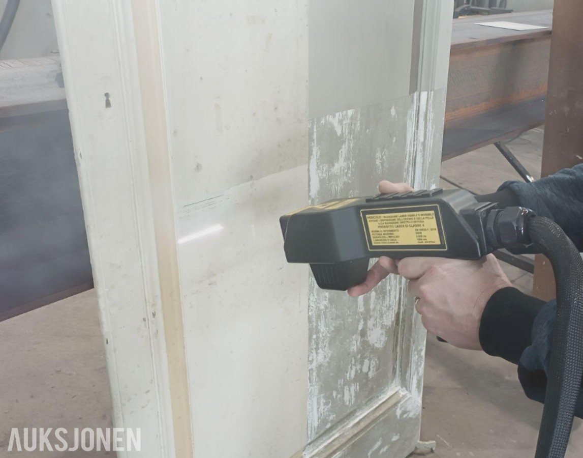 200W pulserende laser – fjerning av rust, maling, belegg, olje